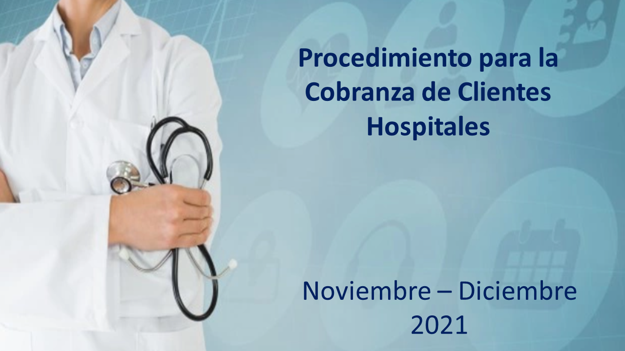 Procedimiento de Cobranza de Clientes Hospitales