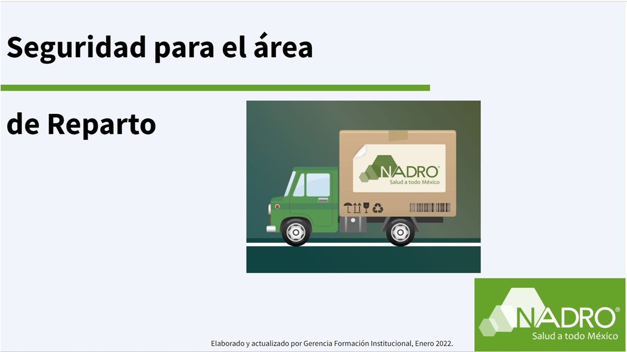 Seguridad en el Área de Reparto 2022