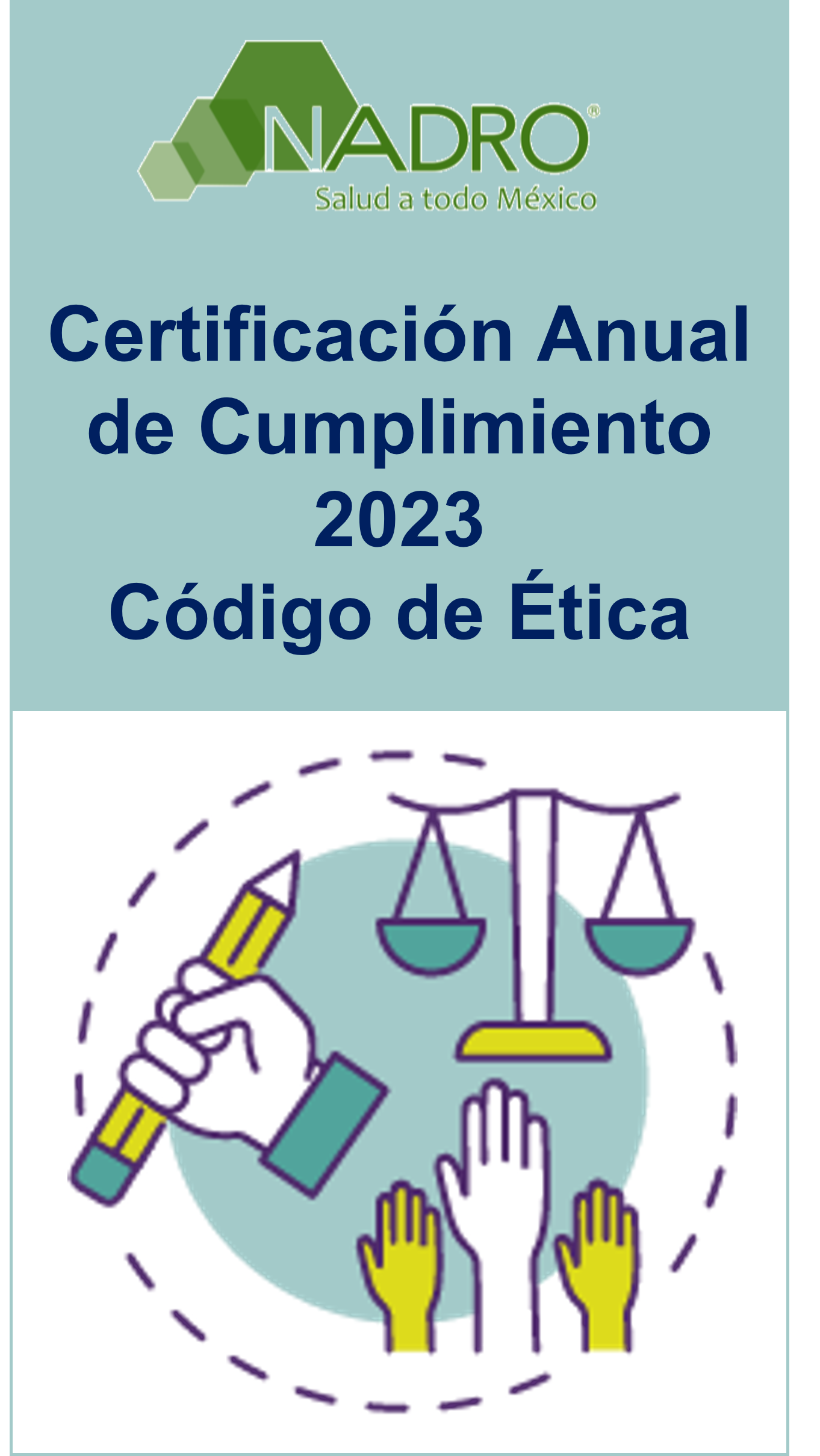 Certificación Anual del Código de Ética NADRO 2023