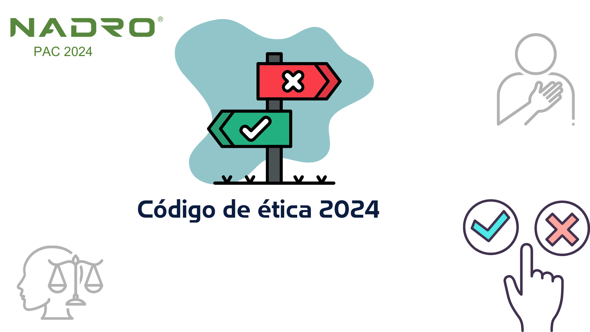 Cursos de Inducción segundas partes: Código de ética 2024