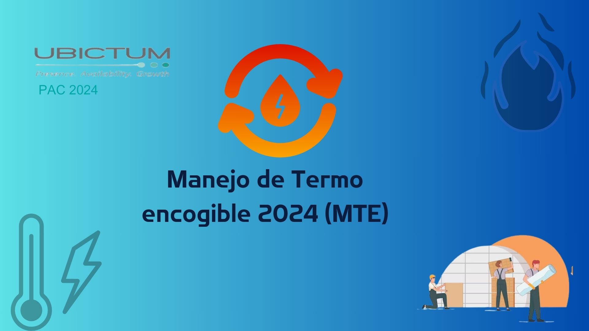 UBICTUM: Manejo de Termo encogible 2024 (MTE).