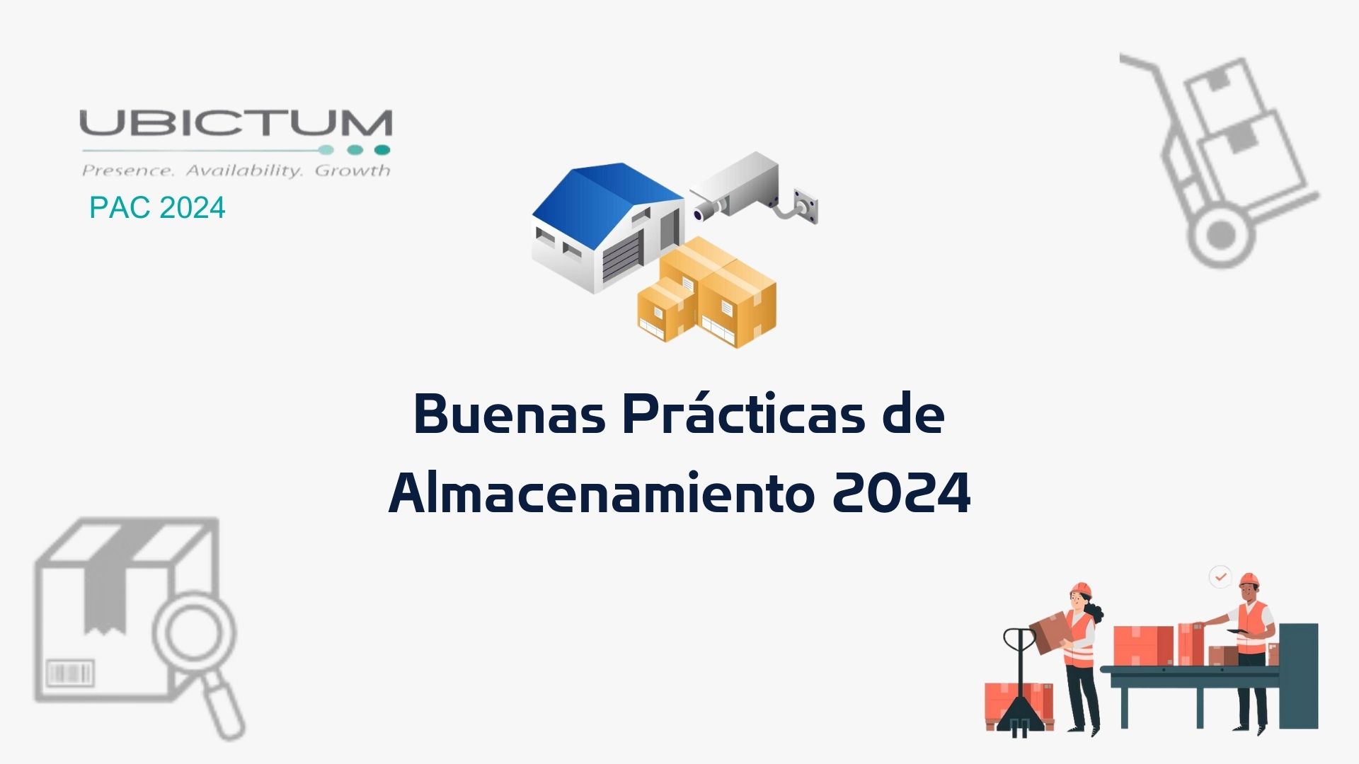 UBICTUM: Buenas Prácticas de Almacenamiento 2024