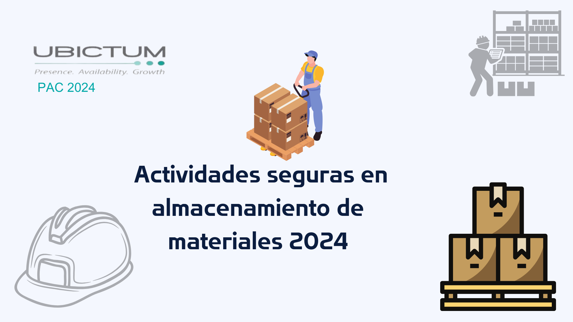  Actividades seguras en almacenamiento de materiales. 2024