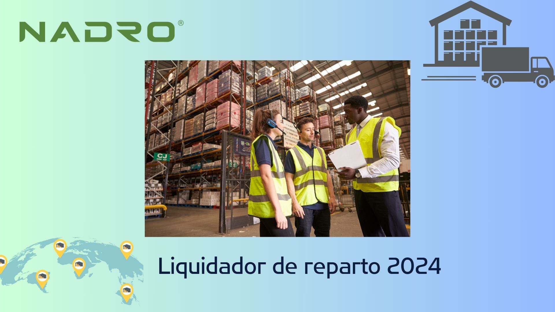 Liquidador de reparto 2024