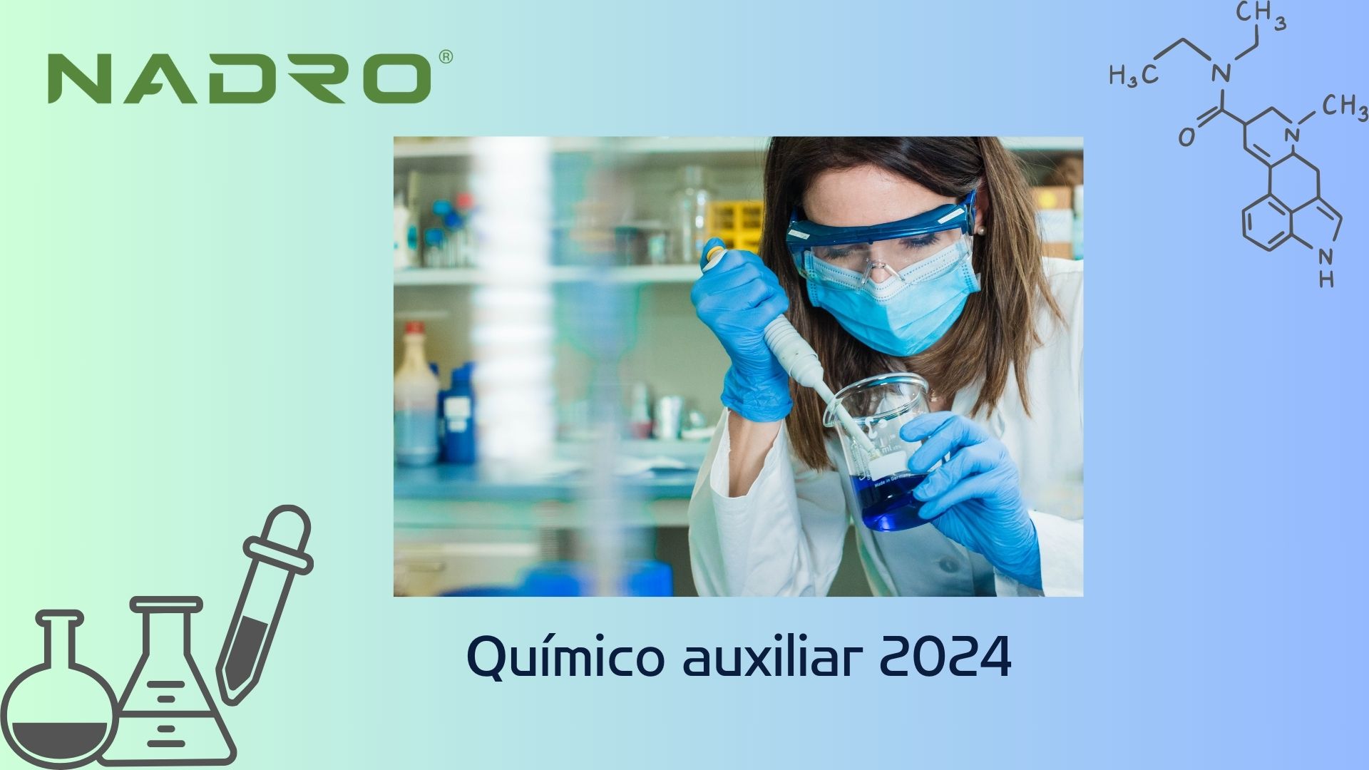 Químico auxiliar 2024