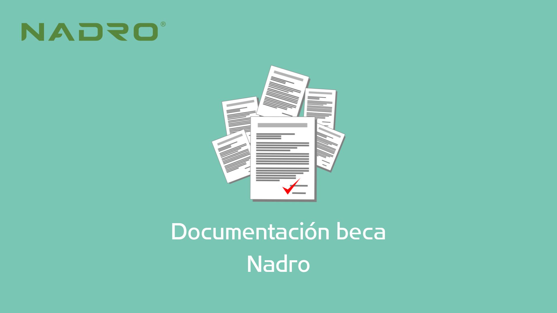 Documentación beca Nadro 2024