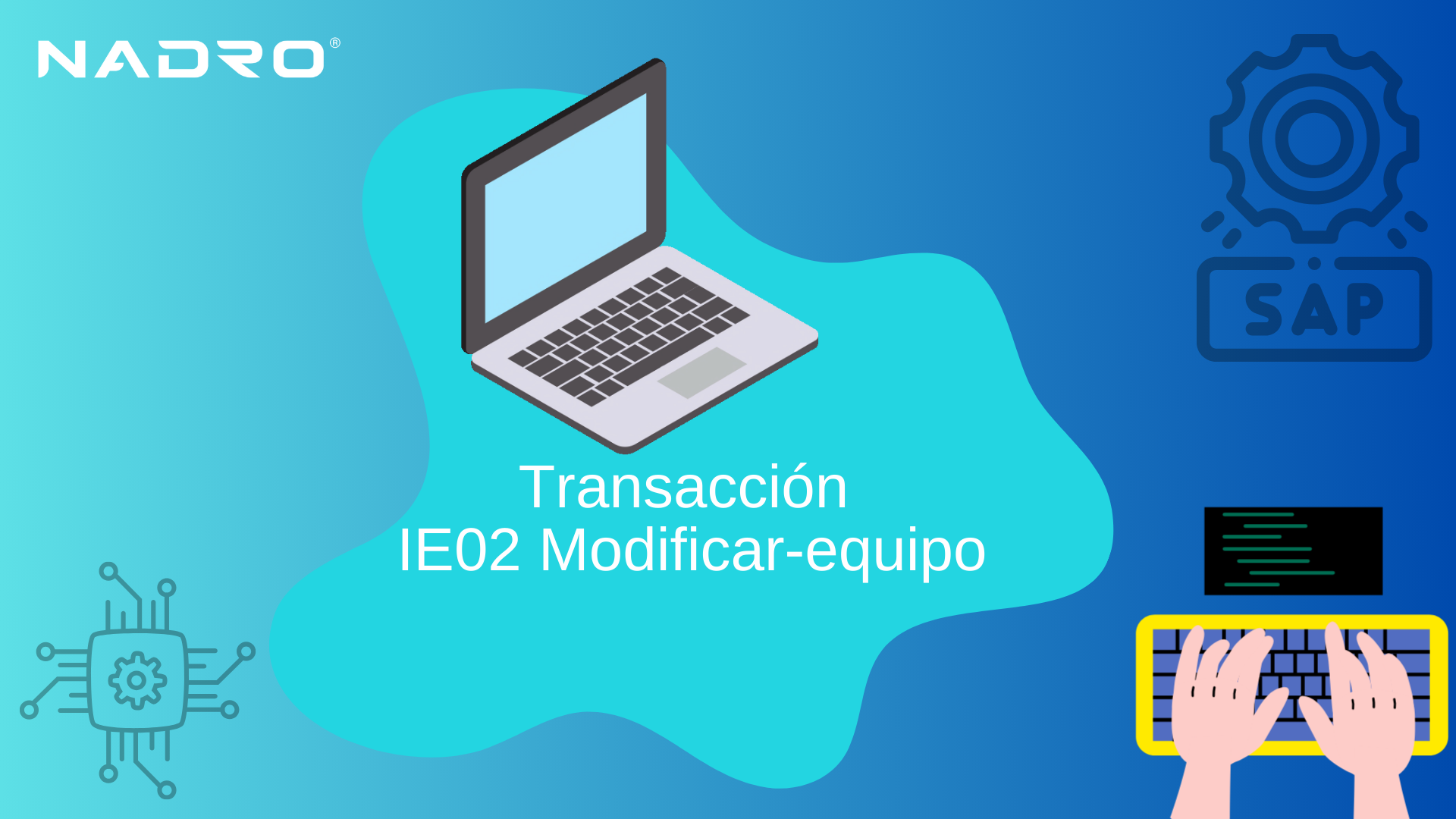 Transacción  IE02 Modificar-equipo