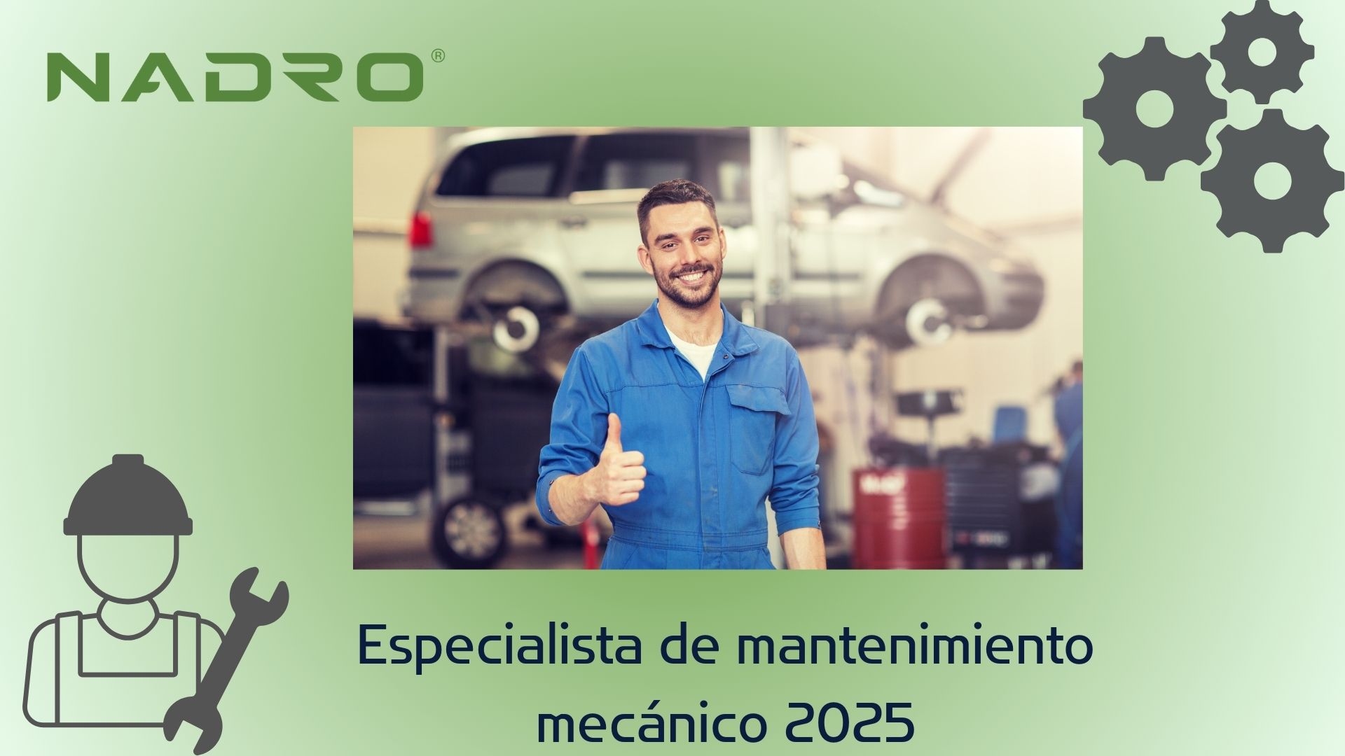 Especialista de mantenimiento mecánico 2025