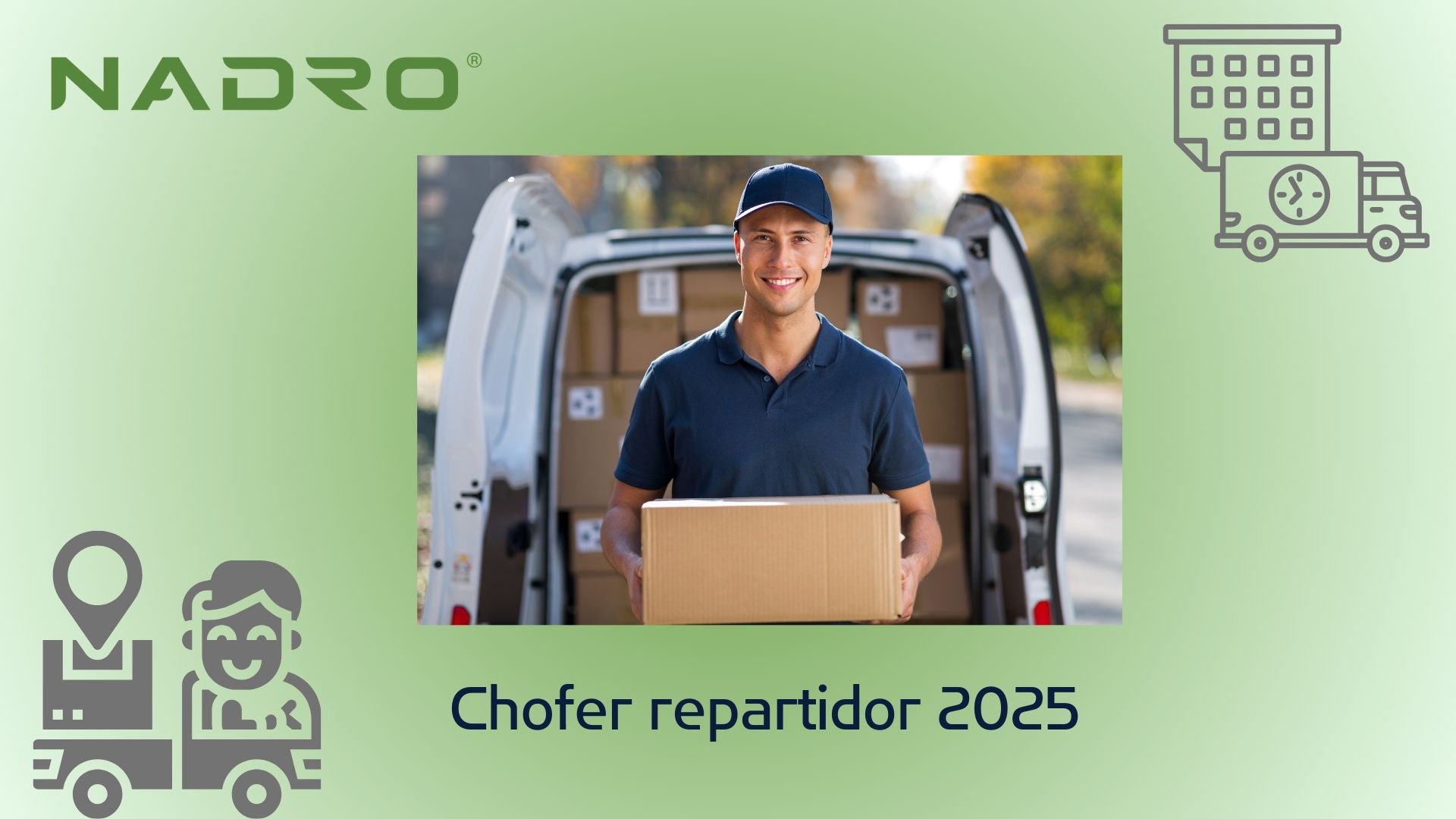 Chofer repartidor 2025