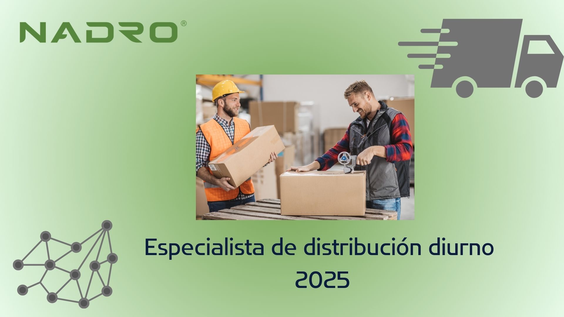 Especialista de distribución diurno 2025