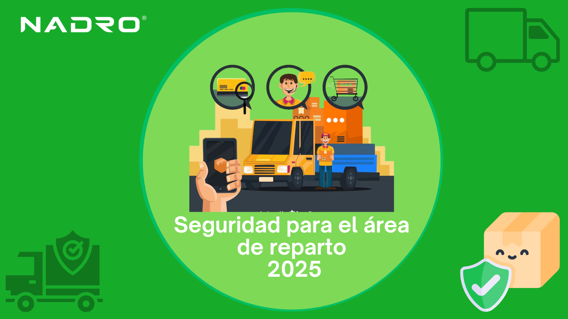 Seguridad para el área de reparto 2025