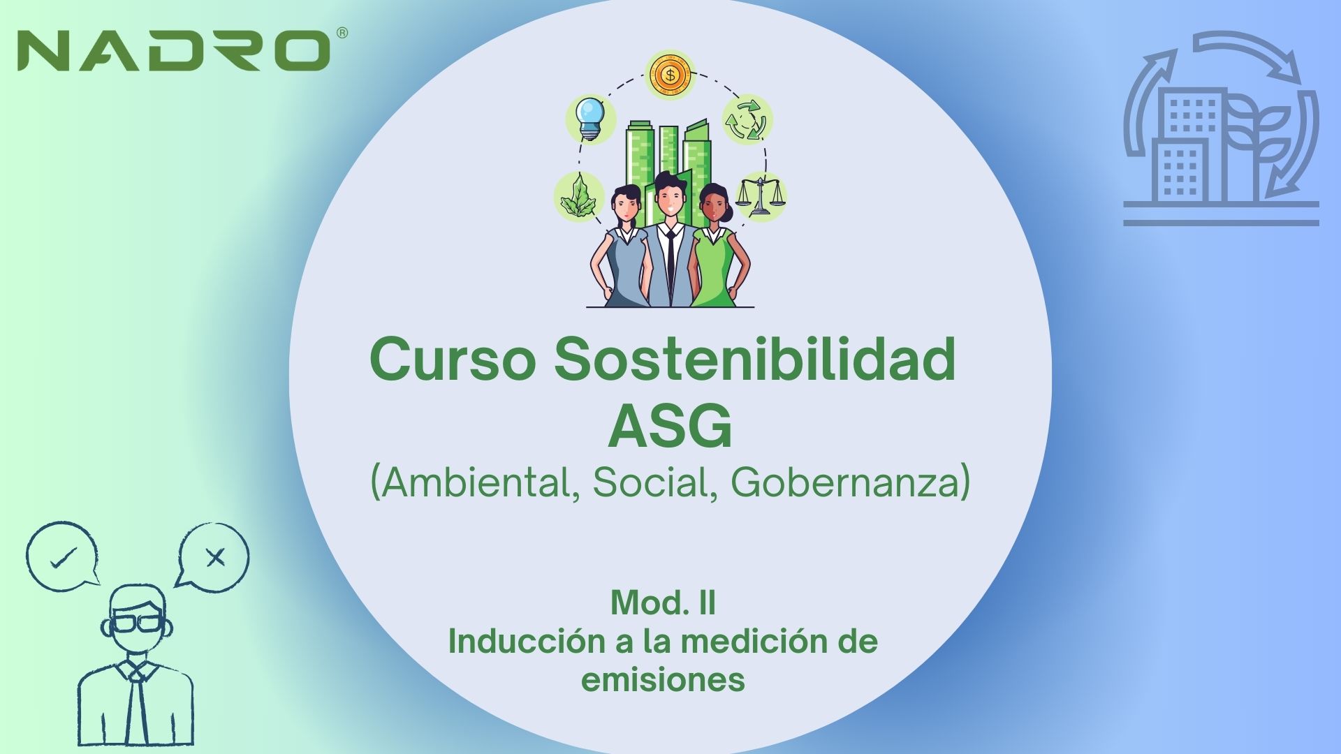 Sostenibilidad ASG Mod. 2 Inducción a la medición de emisiones