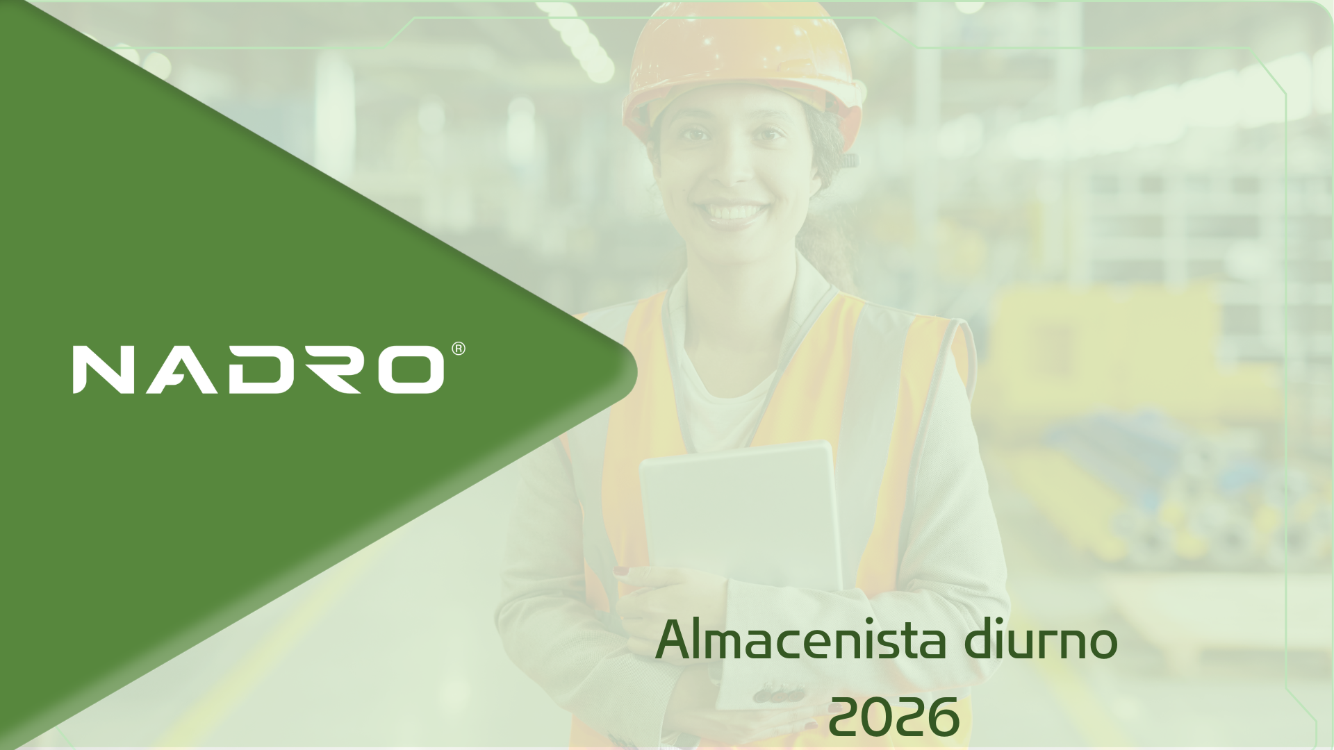 Almacenista diurno 2026