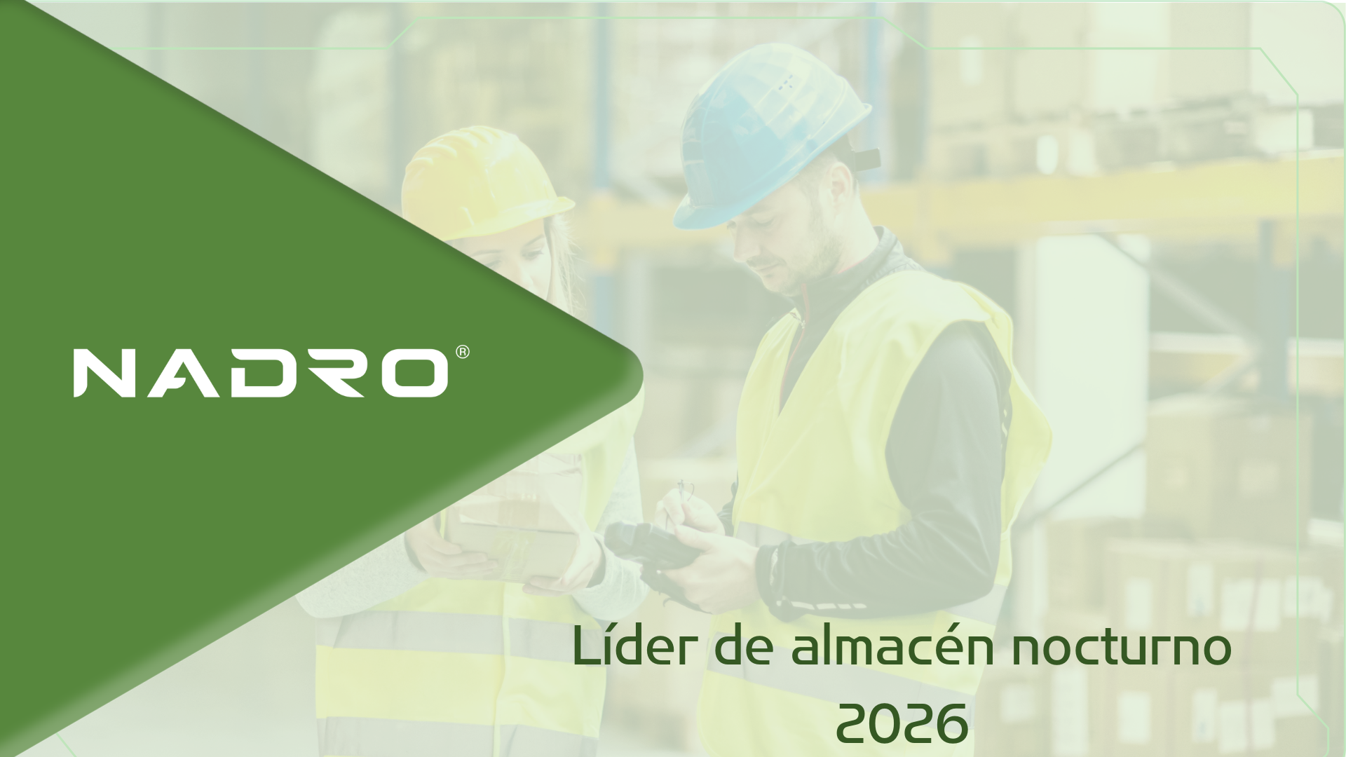 Líder de almacén nocturno 2026