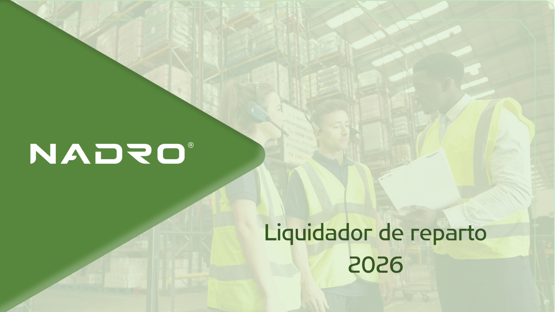 Liquidador de reparto 2026