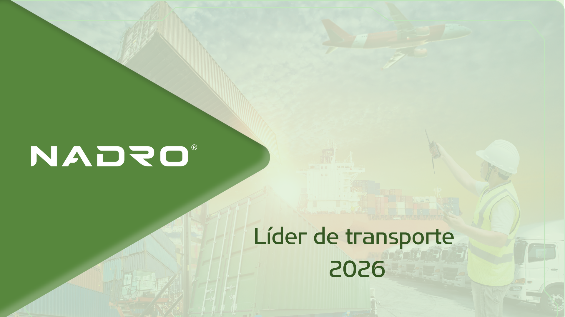 Líder de transporte 2026