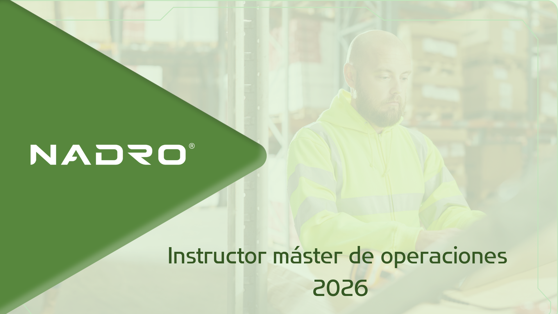 Instructor máster de operaciones 2026