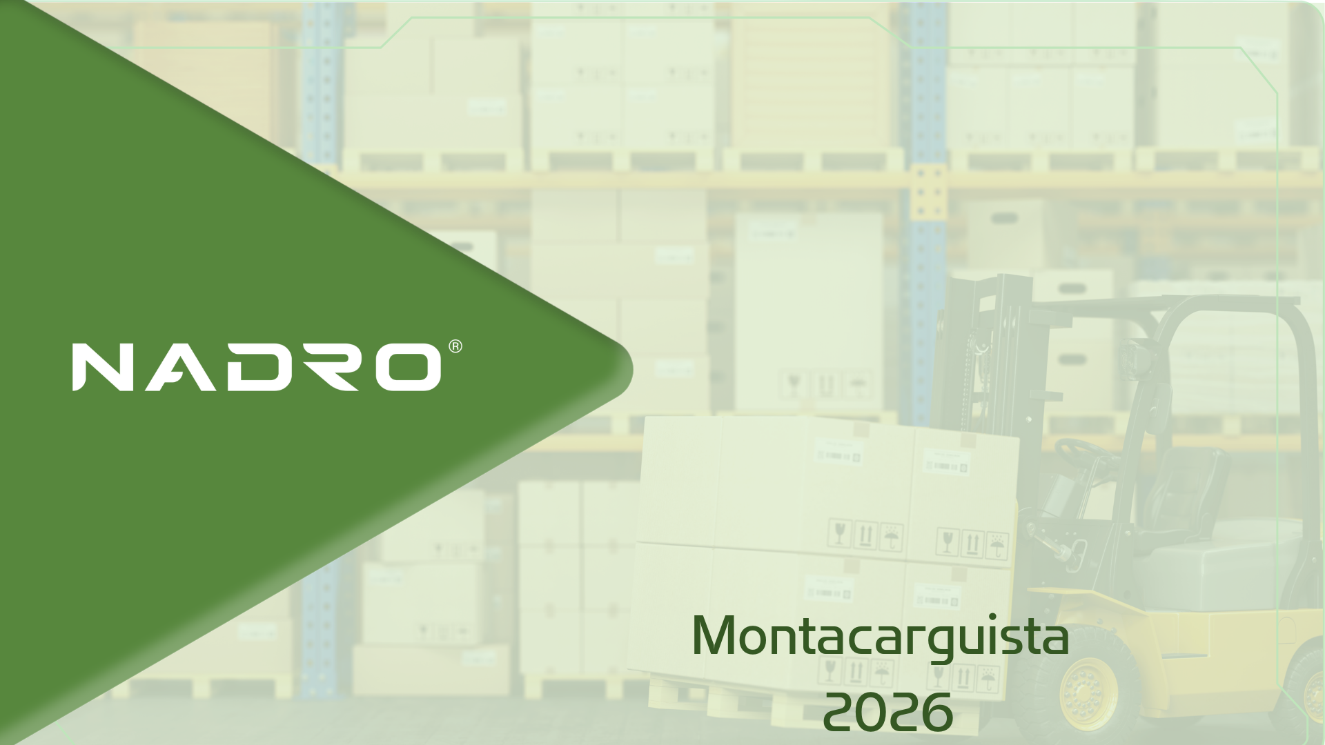Montacarguista 2026