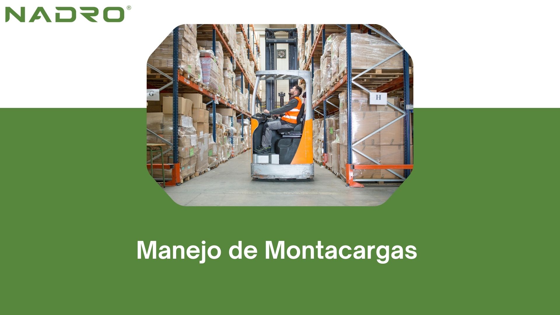 Manejo de Montacargas