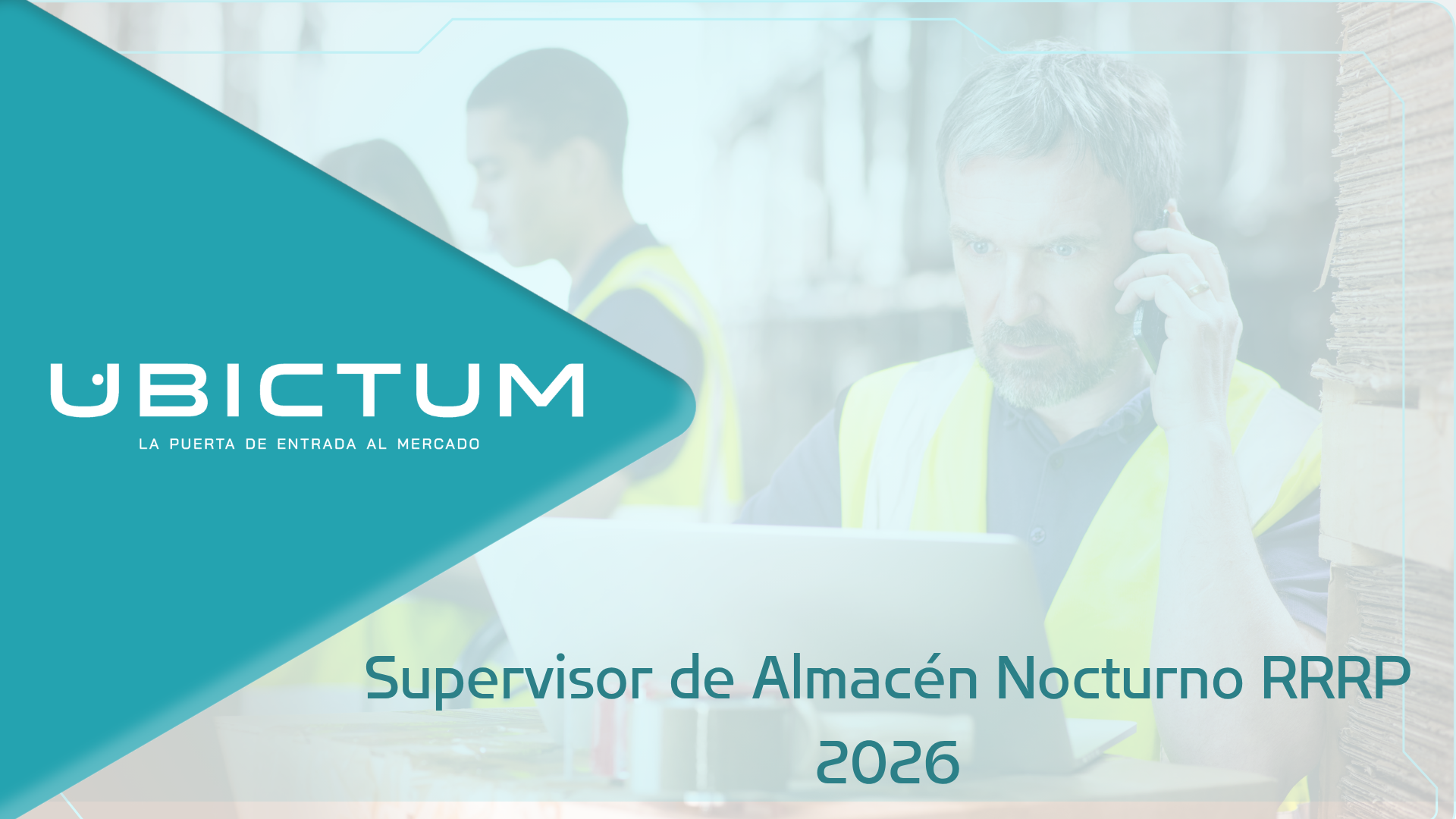 Supervisor de almacén nocturno RRRP UB2026