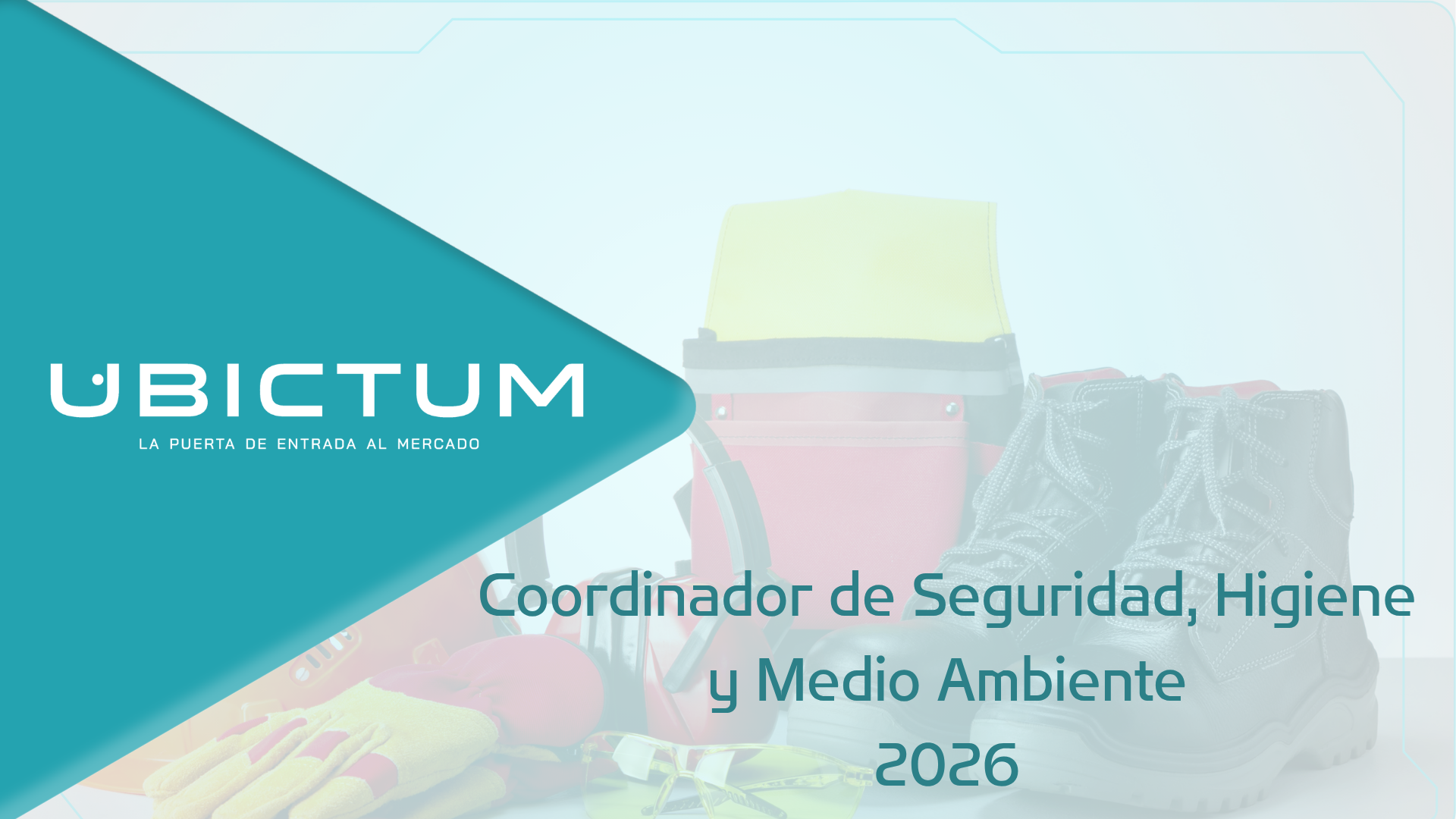 Coordinador de seguridad higiene y medio ambiente UB2026