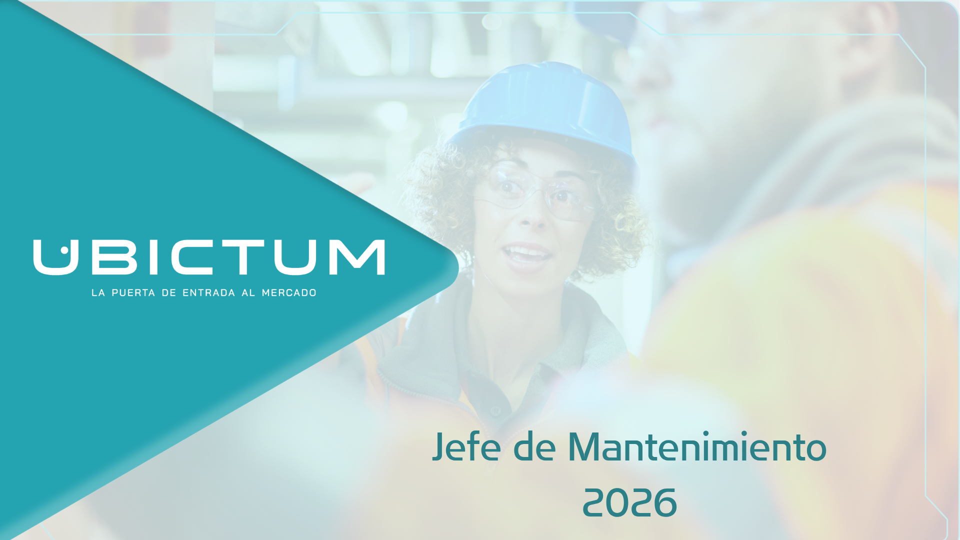 Jefe de Mantenimiento UB2026