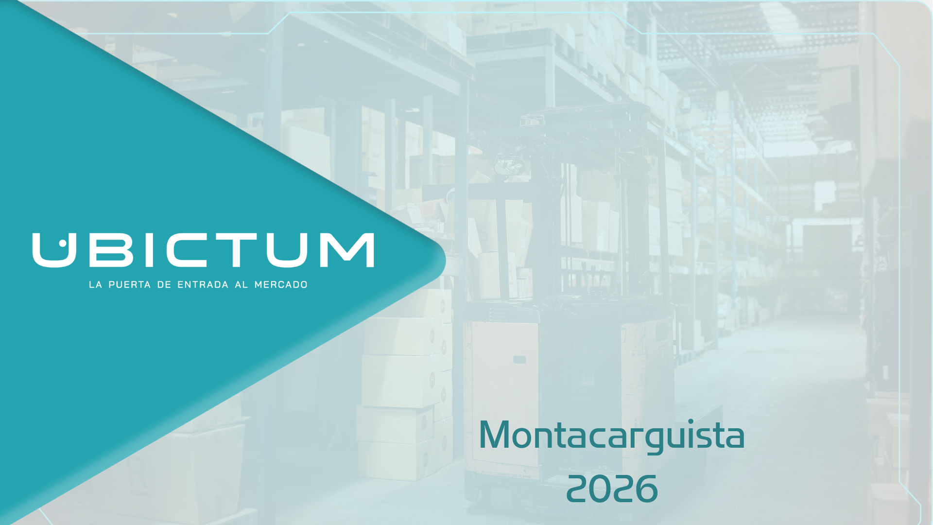 Montacarguista UB2026