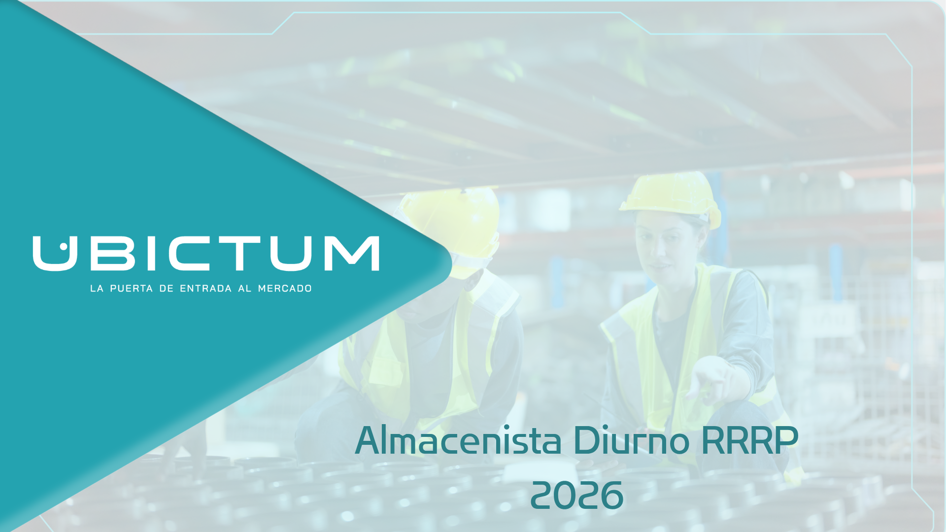 Almacenista Diurno RRRP UB2026
