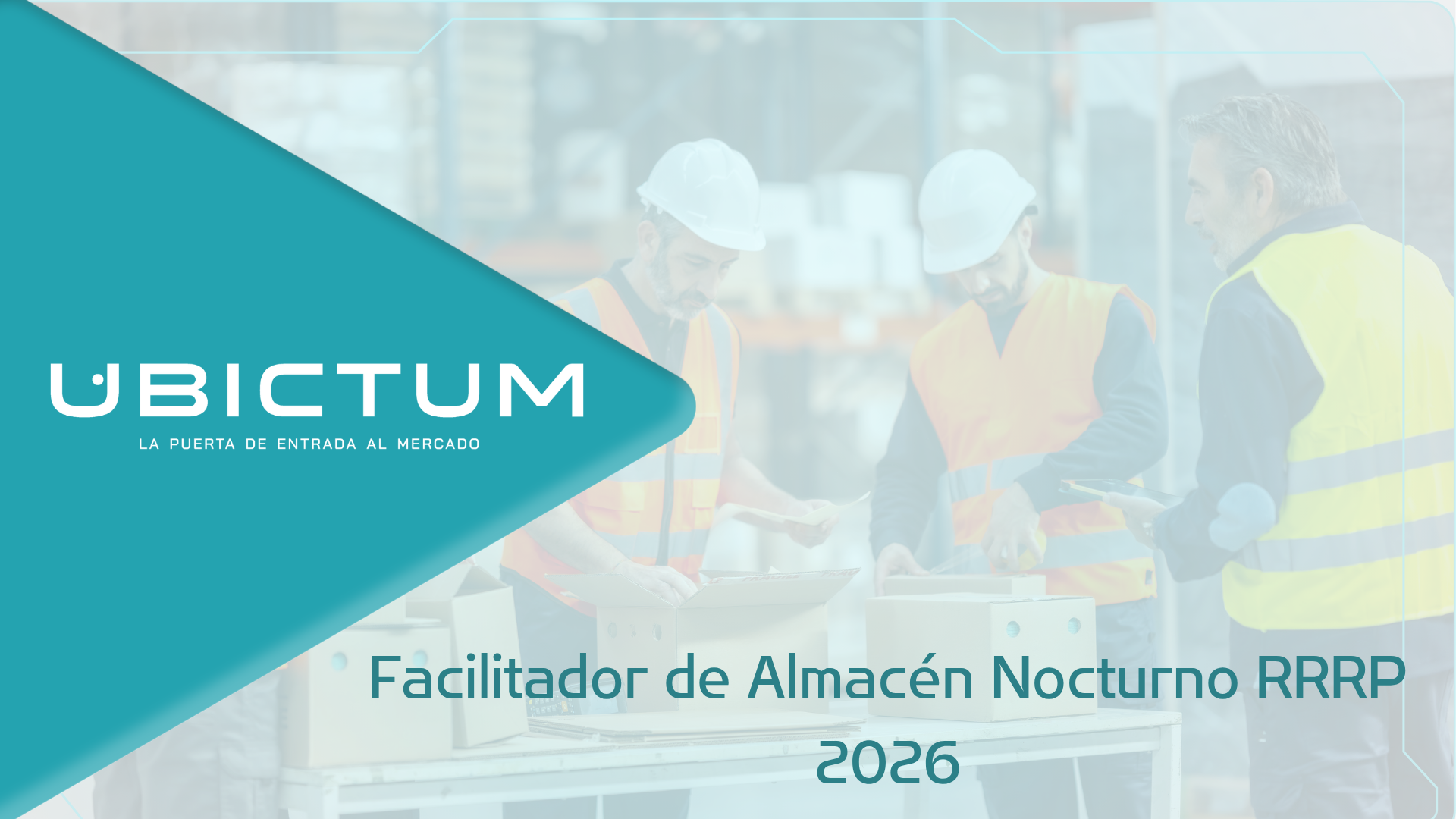 Facilitador de Almacén Nocturno RRRP UB2026